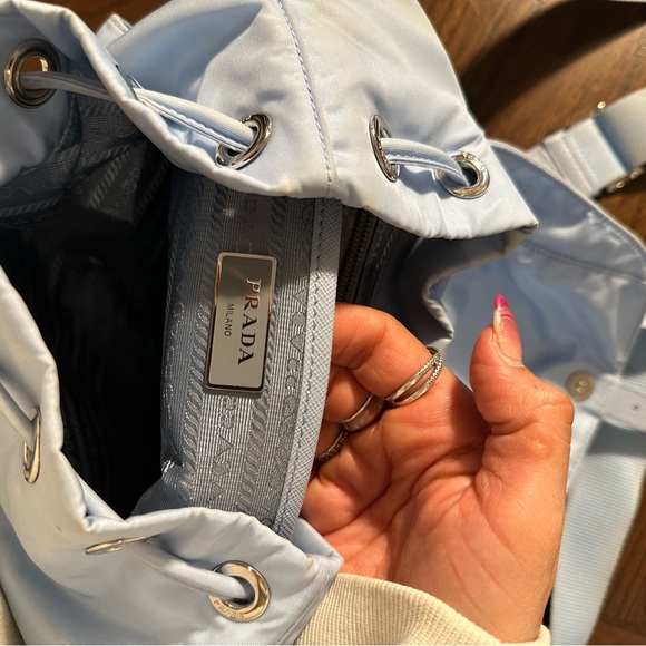 Small Re-Nylon backpack bag - Picture 15 of 16